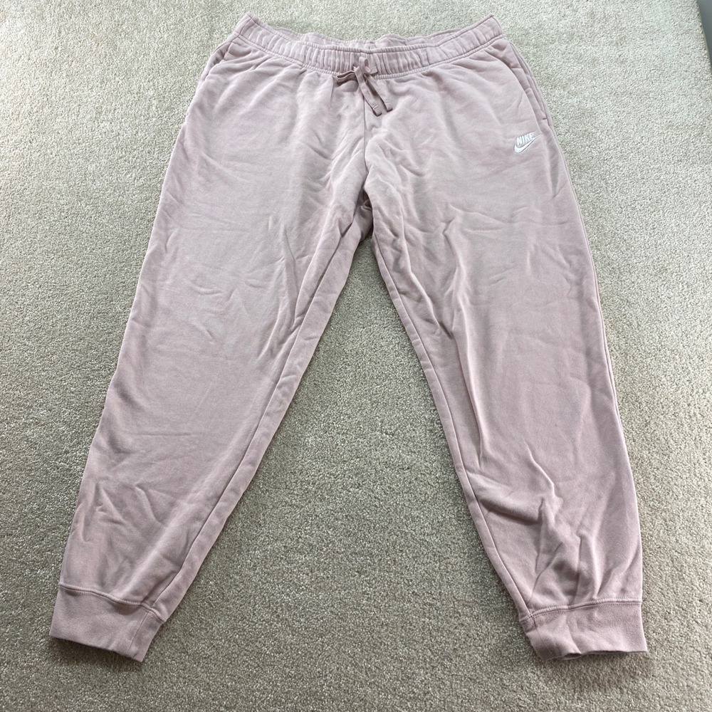 Nike Sweatpants Men Size XL Dusty Rose Sportswear‎ Jogger Lounge